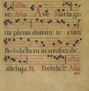 The Spanish Antiphonarium (S.XIV)  p. 39