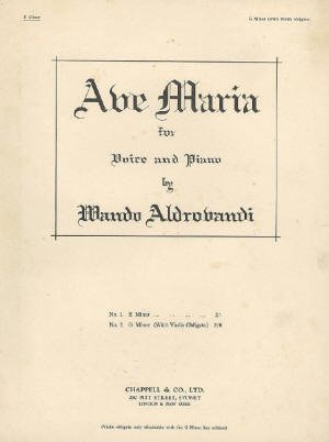 Aldrovandi cover