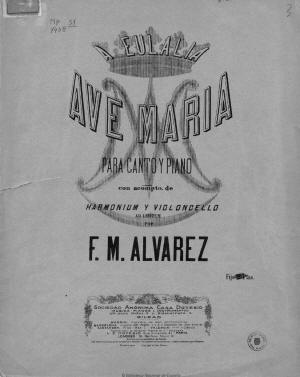 Alvarez, F M - cover