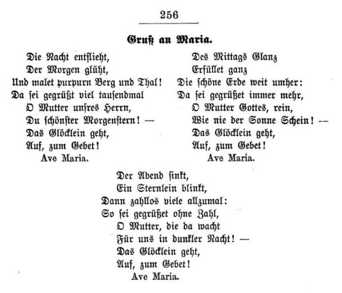 Smets- Gruss an Maria