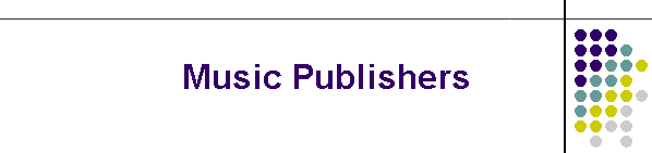 Music Publishers