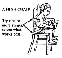 A HIGH CHAIR