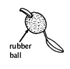 Rubber ball