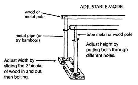 INDOOR BARS (adjustable model)