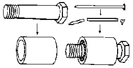 Needle bearings.