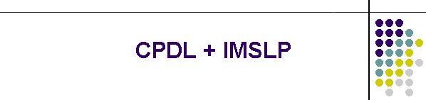 CPDL + IMSLP